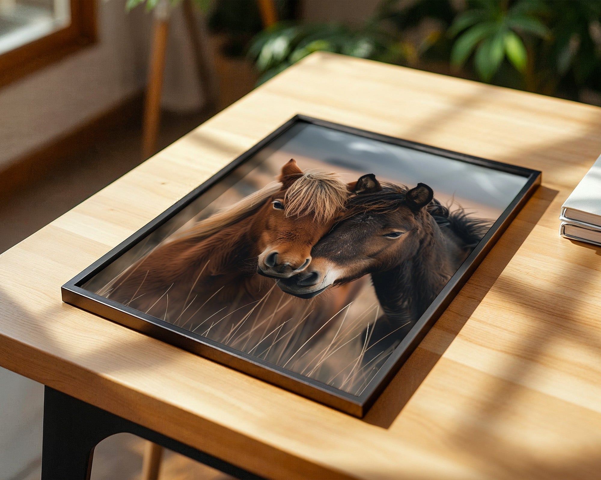 Pferde Duo Naturverbundenheit