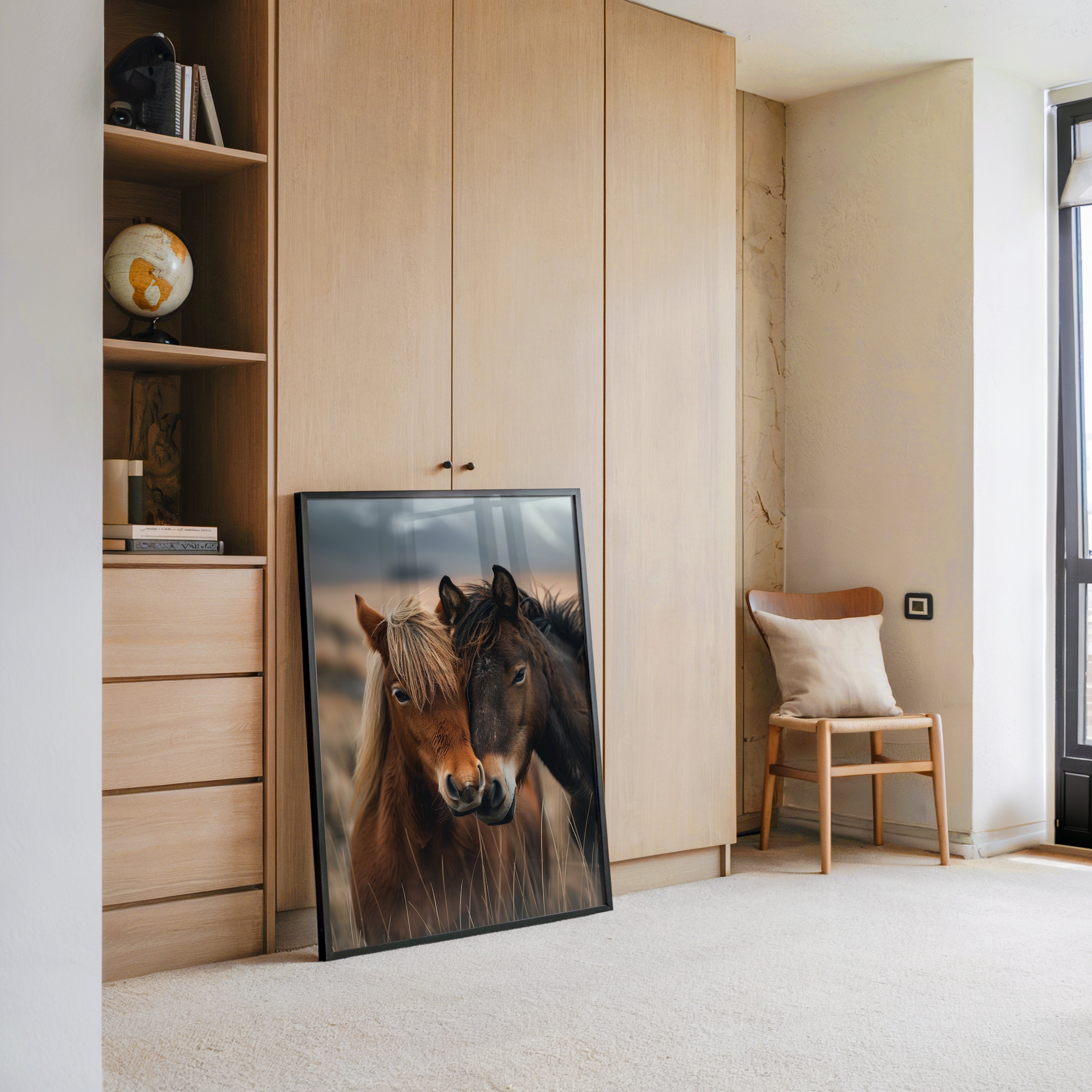 Pferde Duo Naturverbundenheit