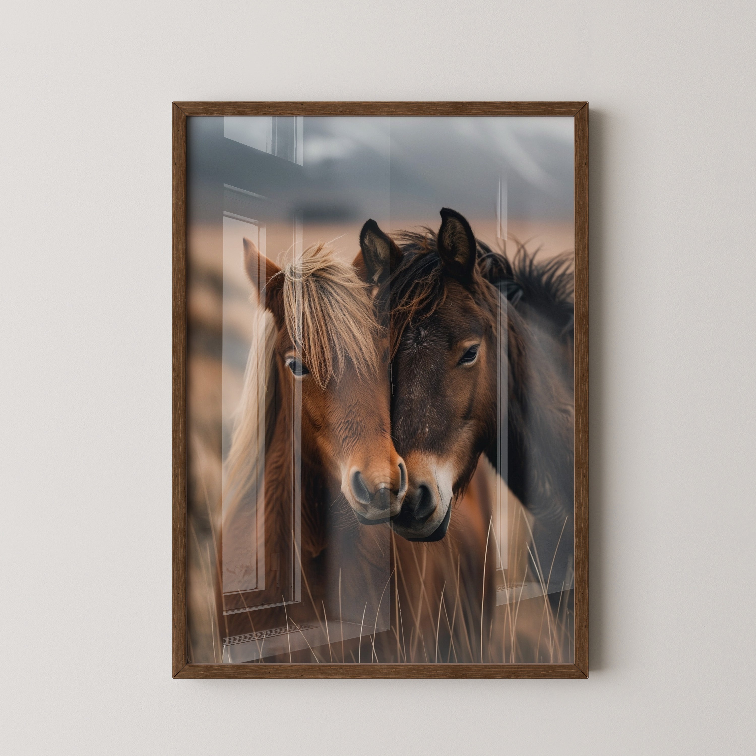 Pferde Duo Naturverbundenheit