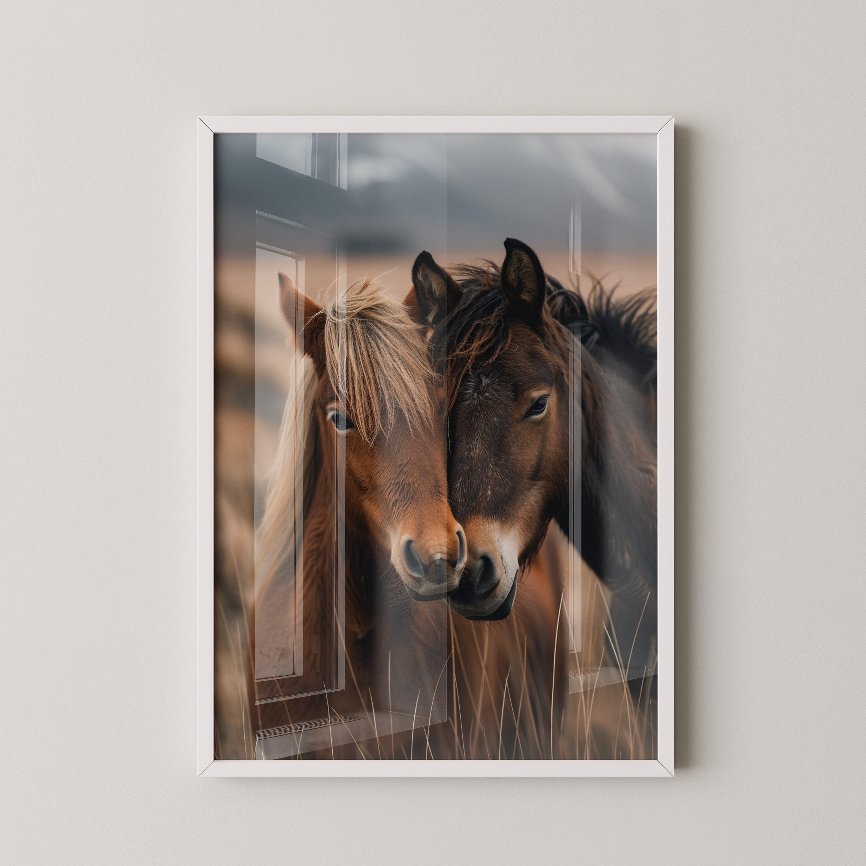 Pferde Duo Naturverbundenheit