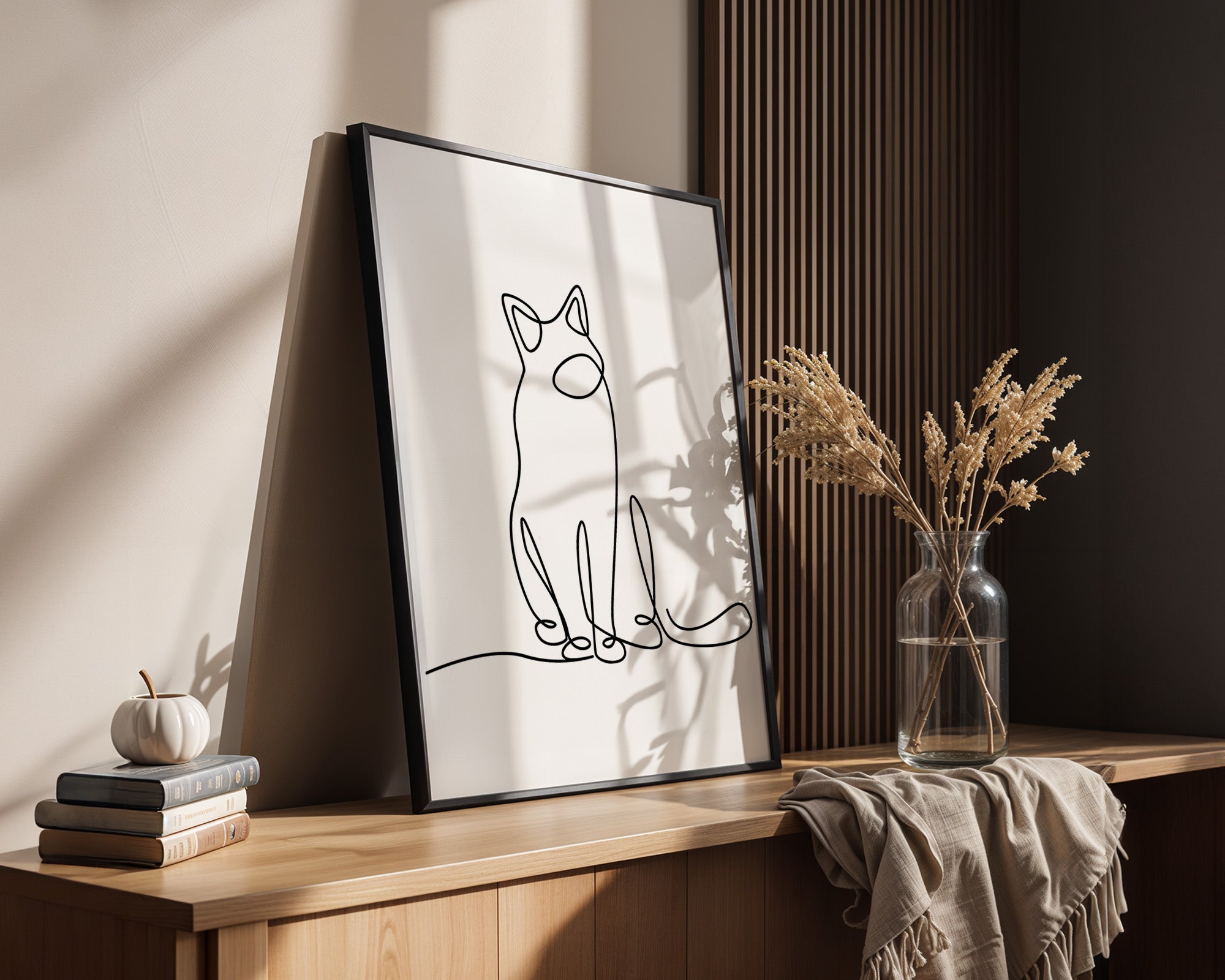 Katze Linie Stilvoll