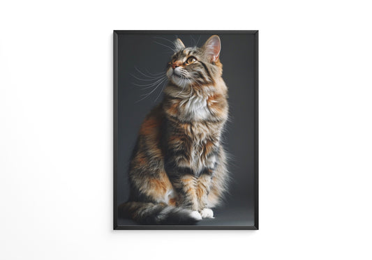 Maine Coon Katze elegant