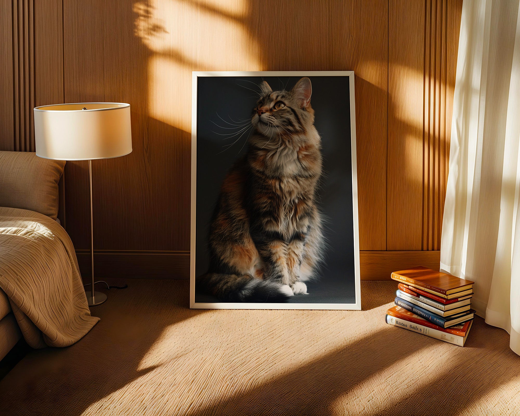 Maine Coon Katze elegant