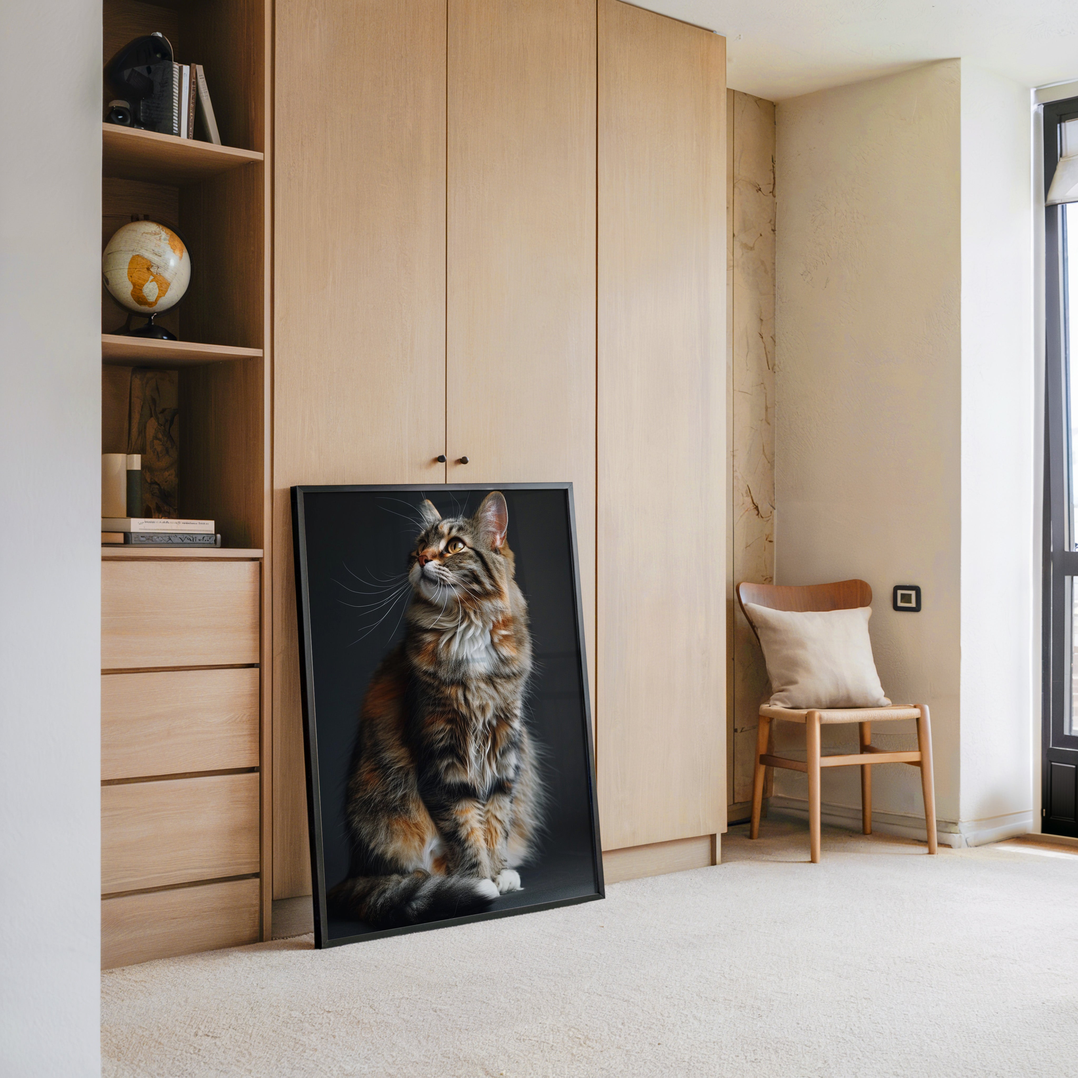 Maine Coon Katze elegant