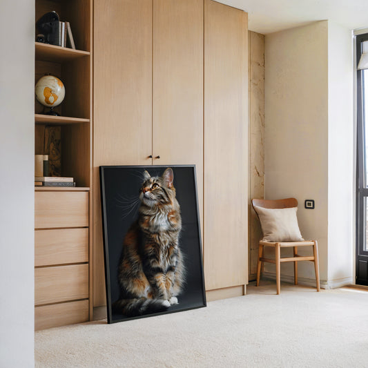 Maine Coon Katze elegant