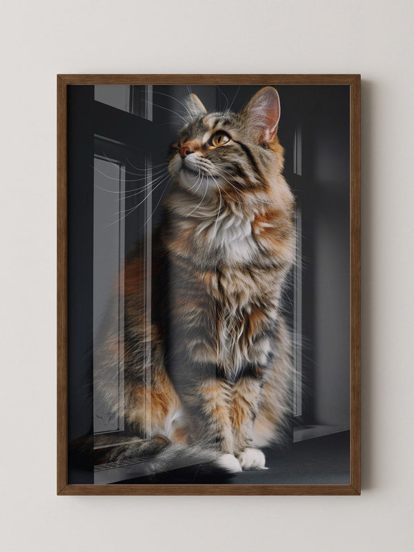 Maine Coon Katze elegant
