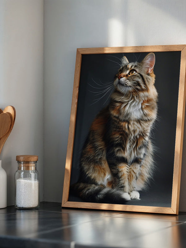 Maine Coon Katze elegant