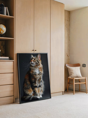 Maine Coon Katze elegant