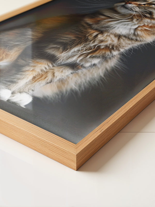 Maine Coon Katze elegant