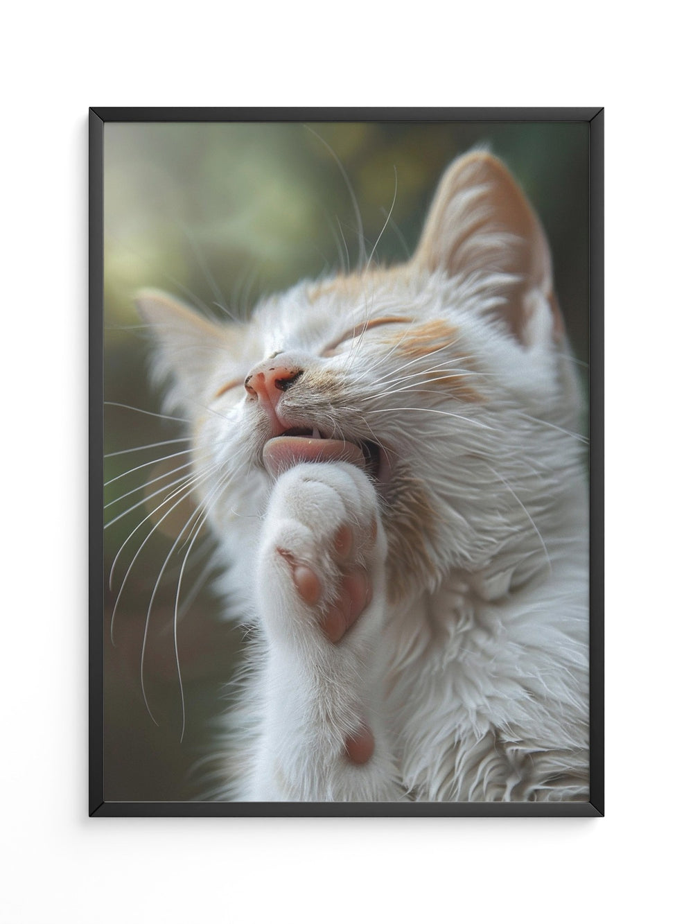 Katze Nahaufnahme Reinigung