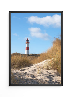 Leuchtturm Dünen Panorama