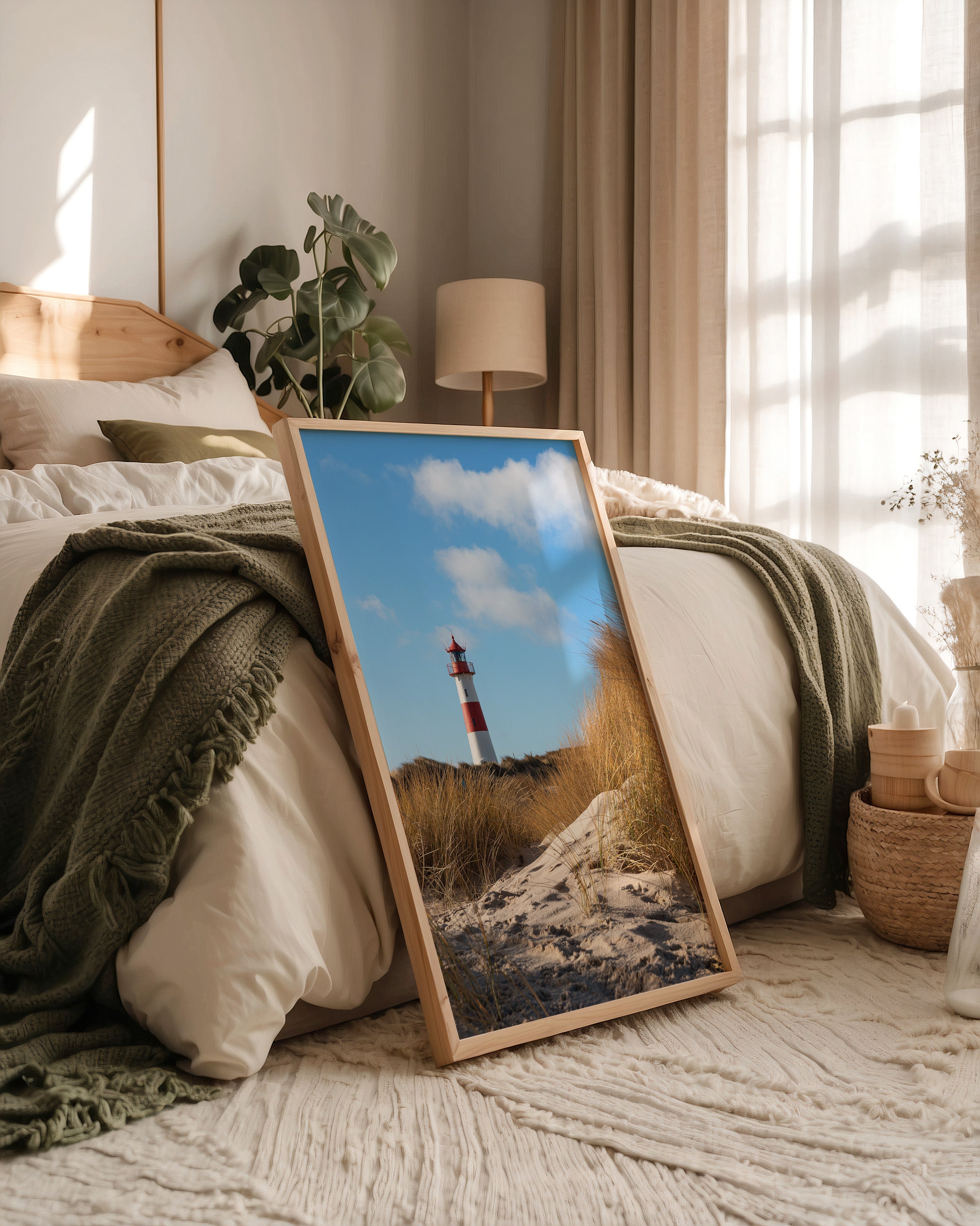 Leuchtturm Dünen Panorama