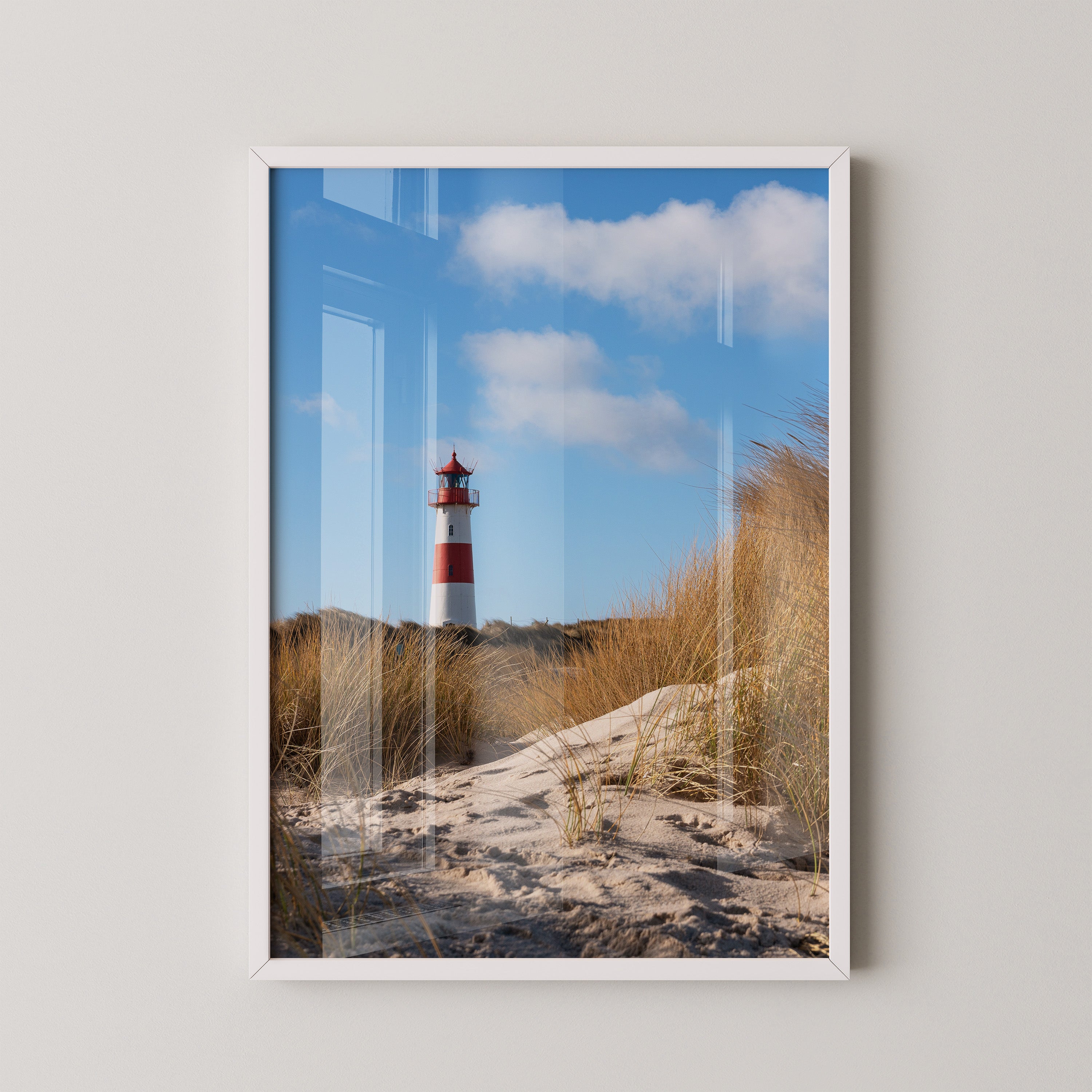 Leuchtturm Dünen Panorama