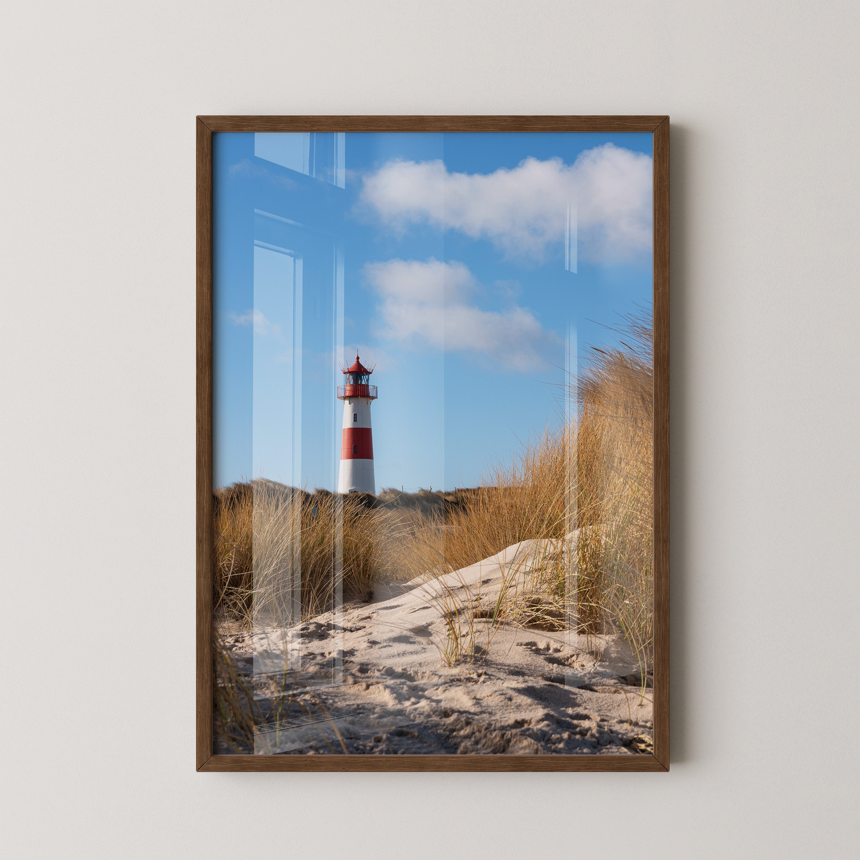 Leuchtturm Dünen Panorama