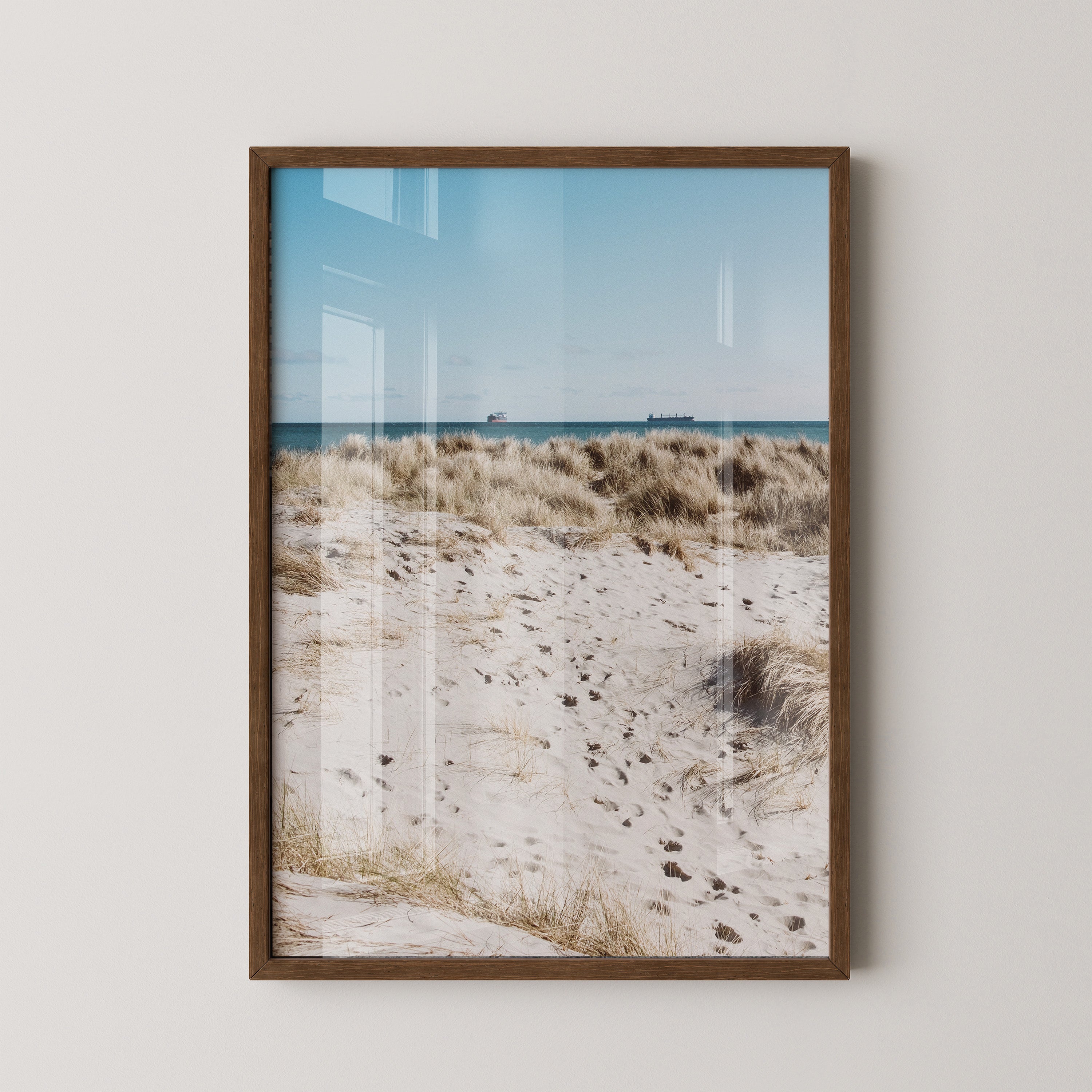 Dünen Meer Himmel klar