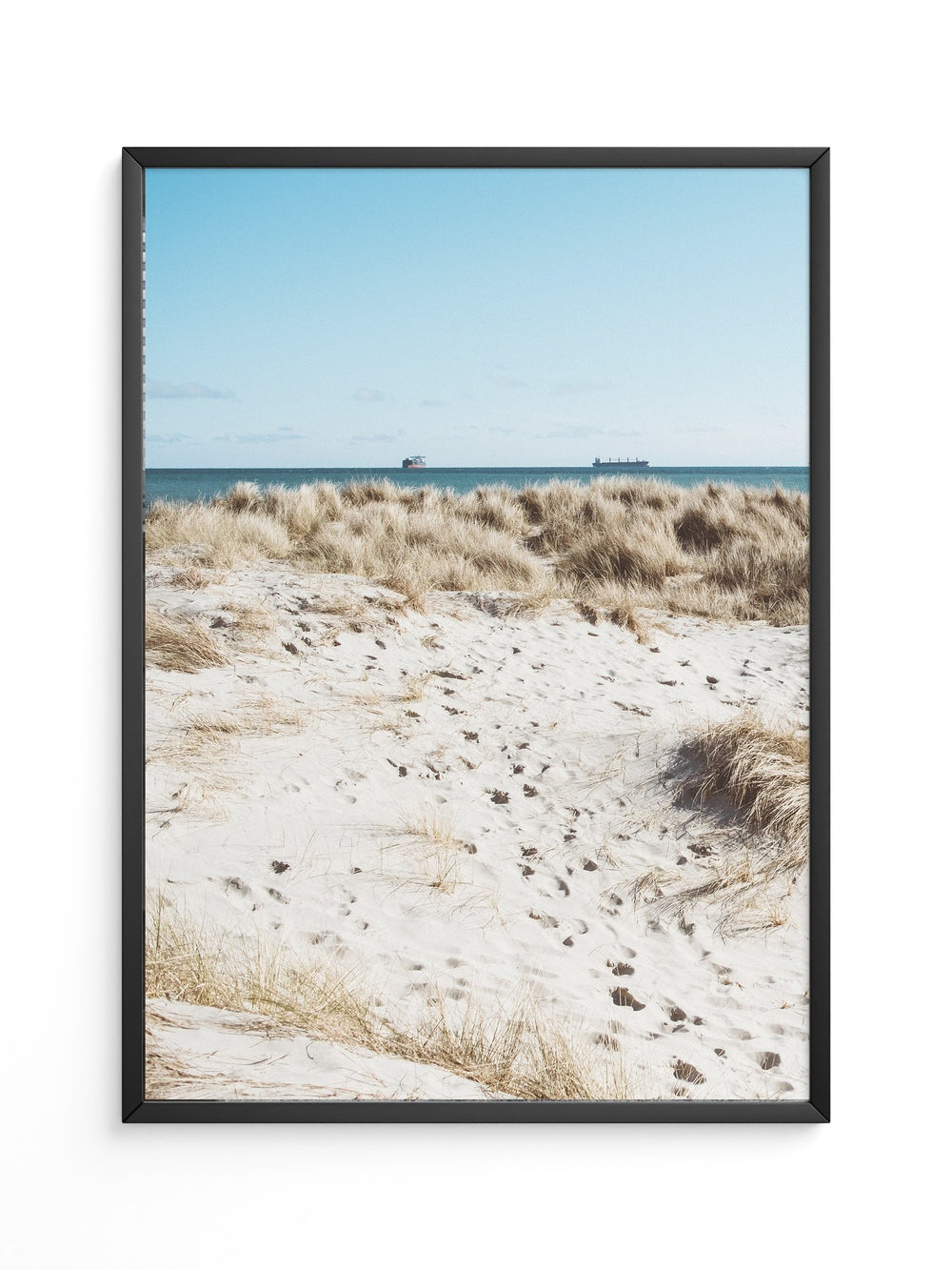 Dünen Meer Himmel klar