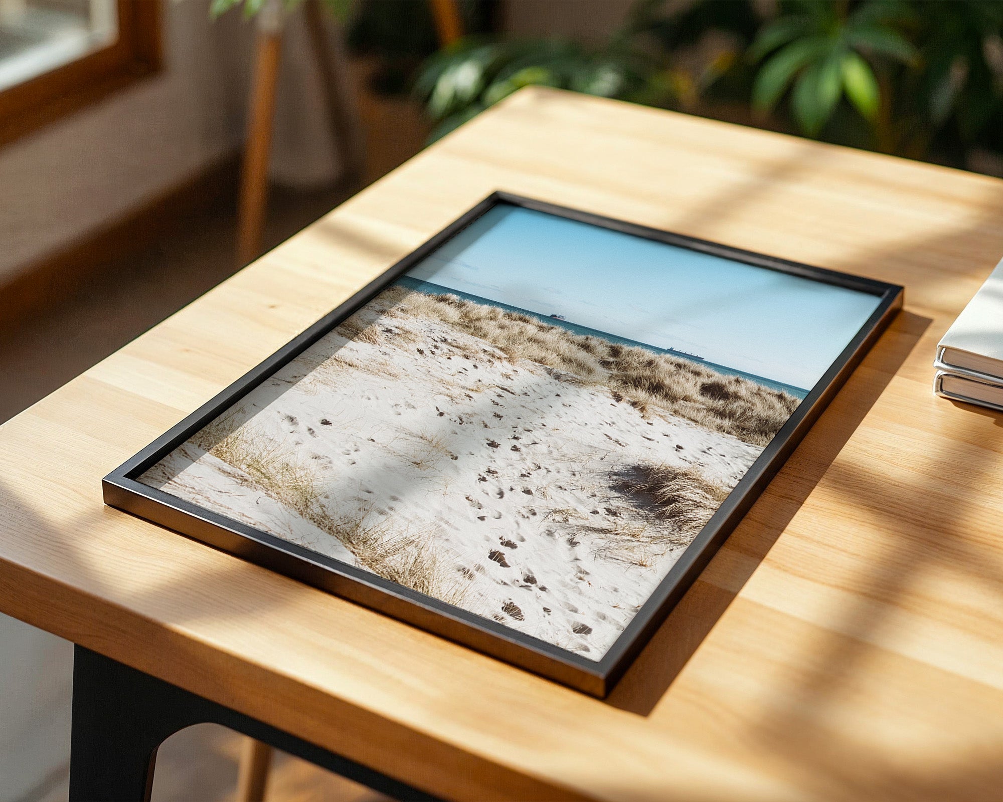 Dünen Meer Himmel klar