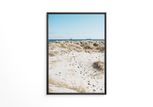 Dünen Meer Himmel klar