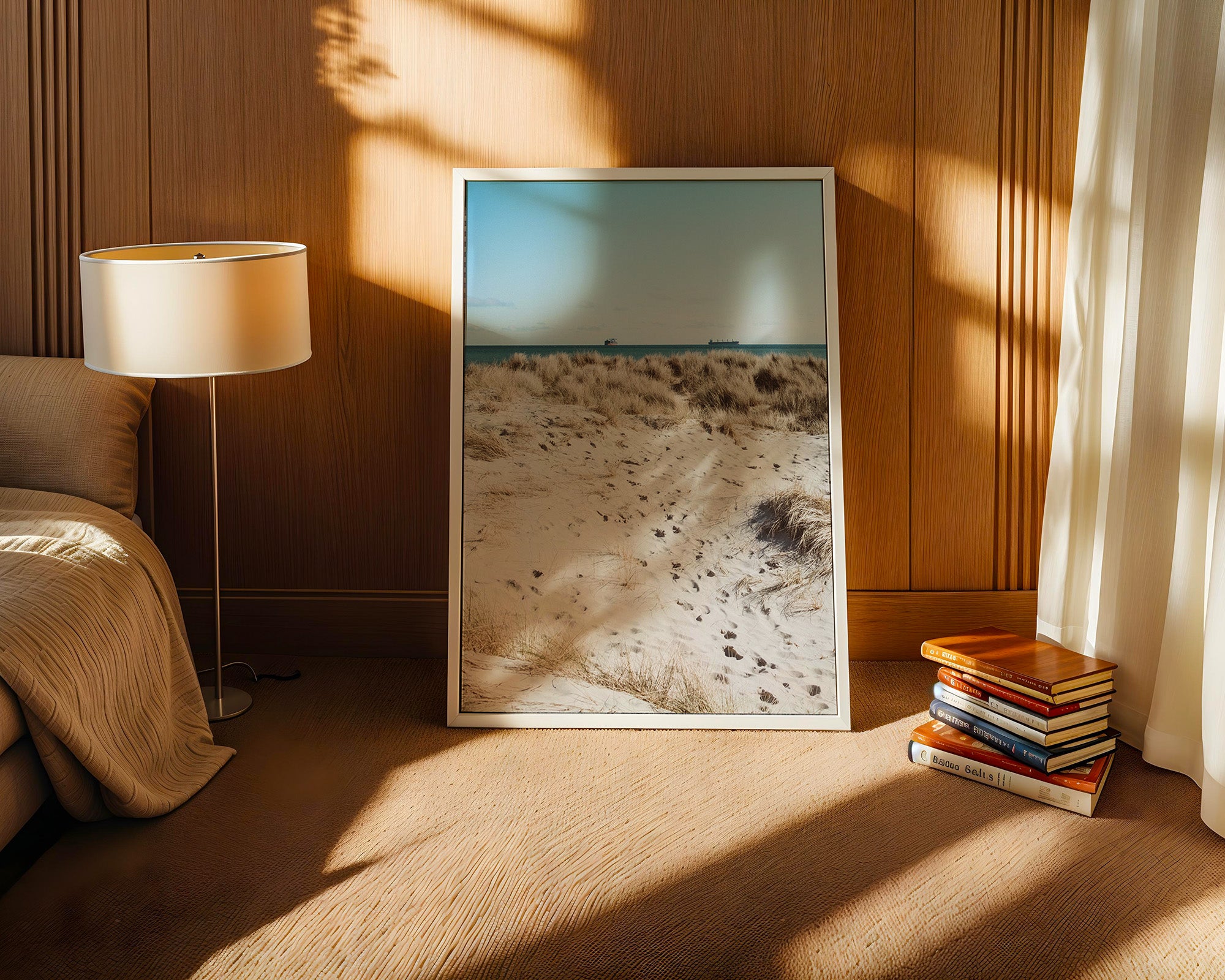 Dünen Meer Himmel klar