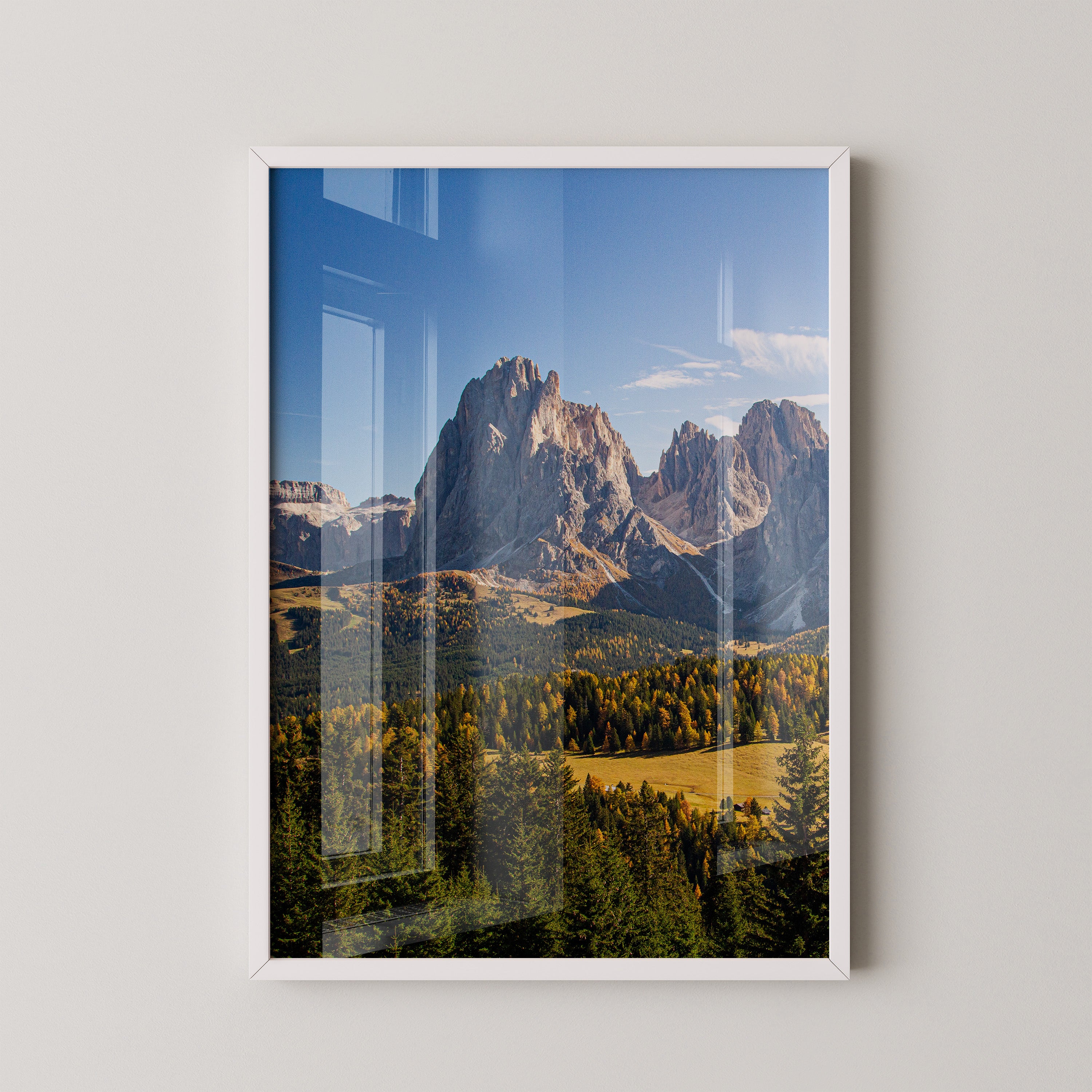 Dolomiten Bergpanorama Herbst