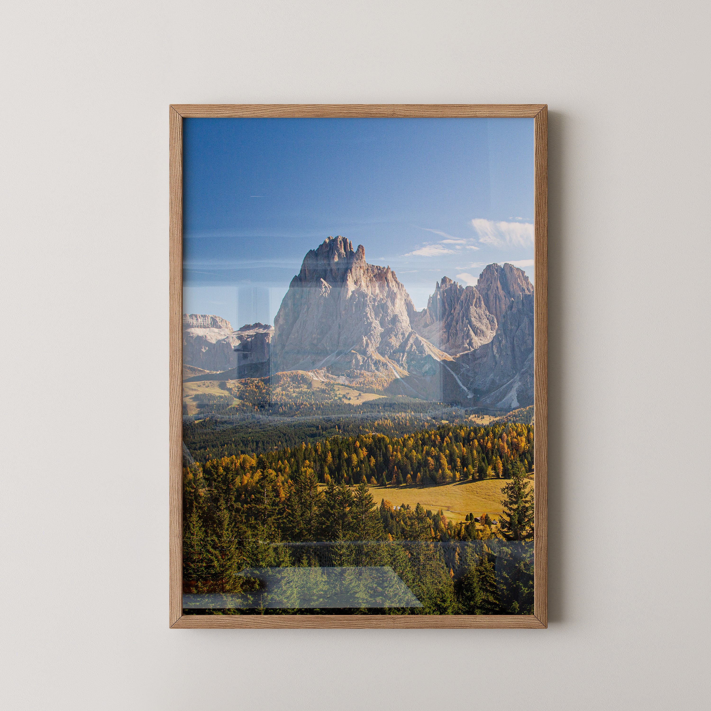 Dolomiten Bergpanorama Herbst