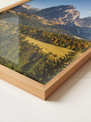 Dolomiten Bergpanorama Herbst