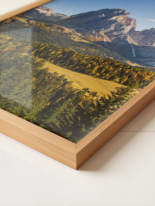 Dolomiten Bergpanorama Herbst
