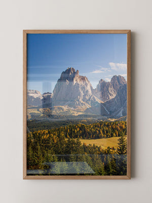Dolomiten Bergpanorama Herbst