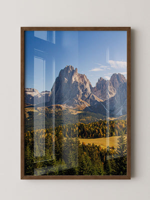Dolomiten Bergpanorama Herbst