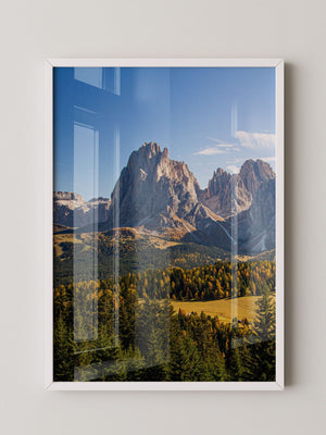 Dolomiten Bergpanorama Herbst