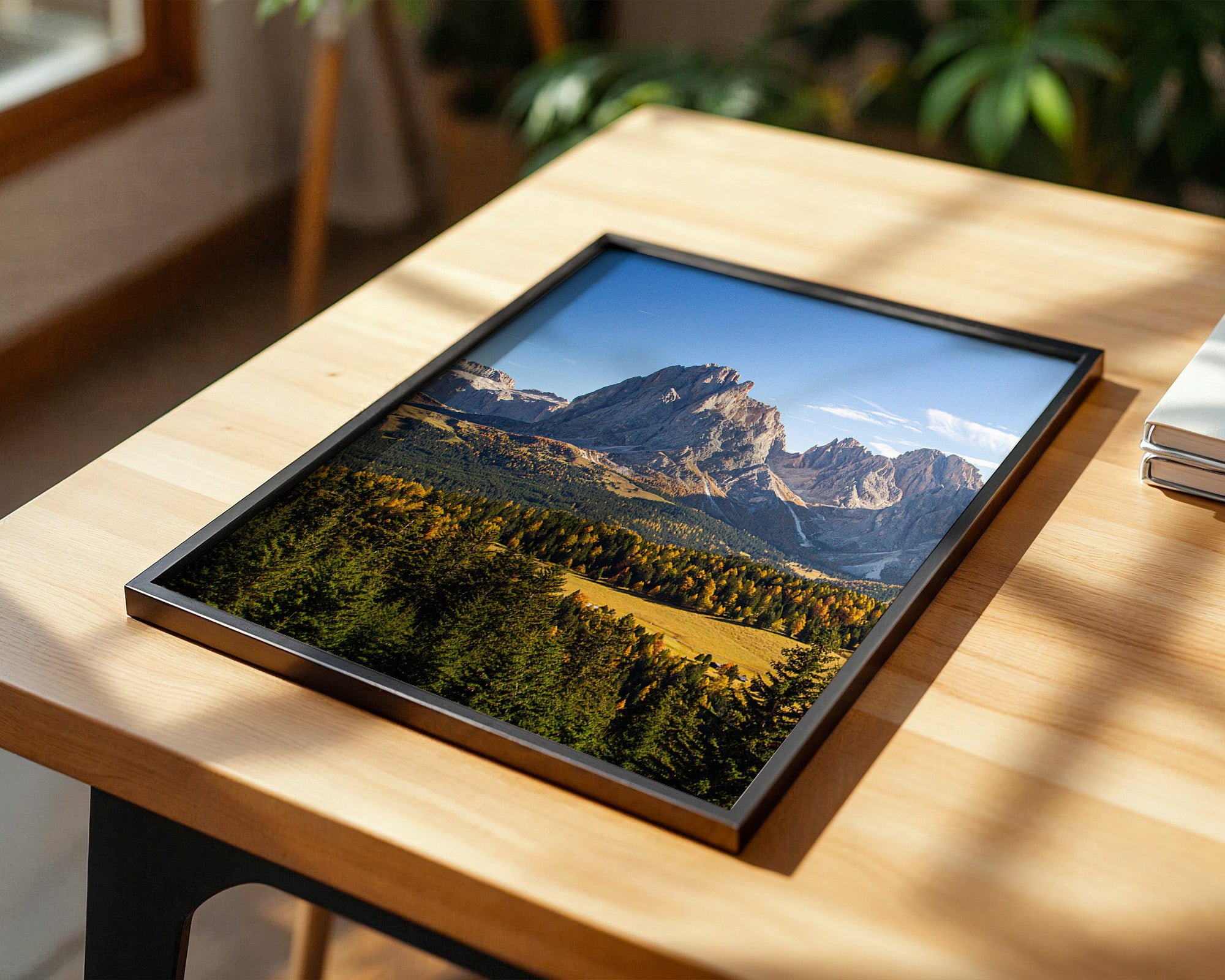 Dolomiten Bergpanorama Herbst