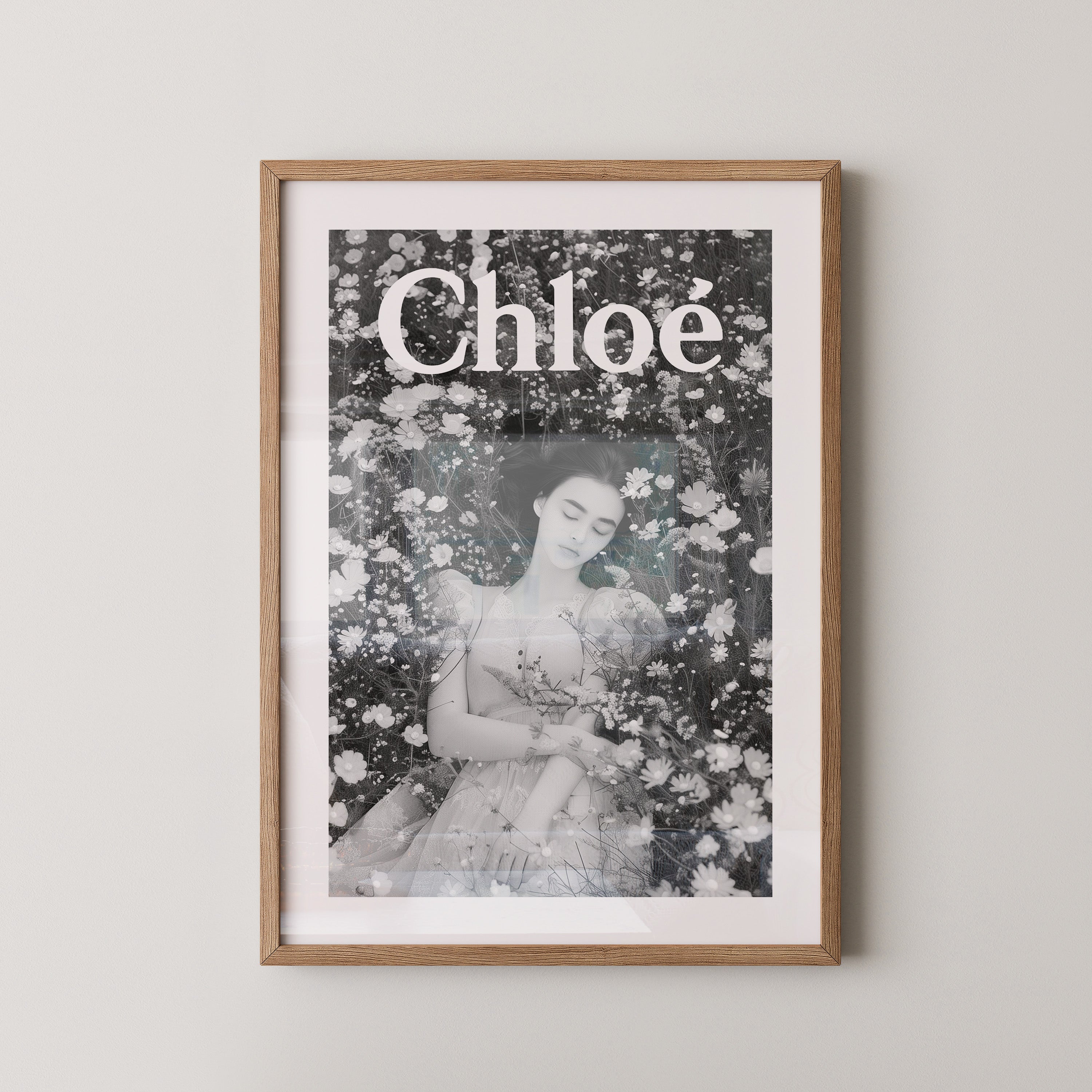 Blumenwiese Traum S/W