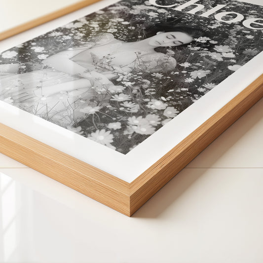 Blumenwiese Traum S/W