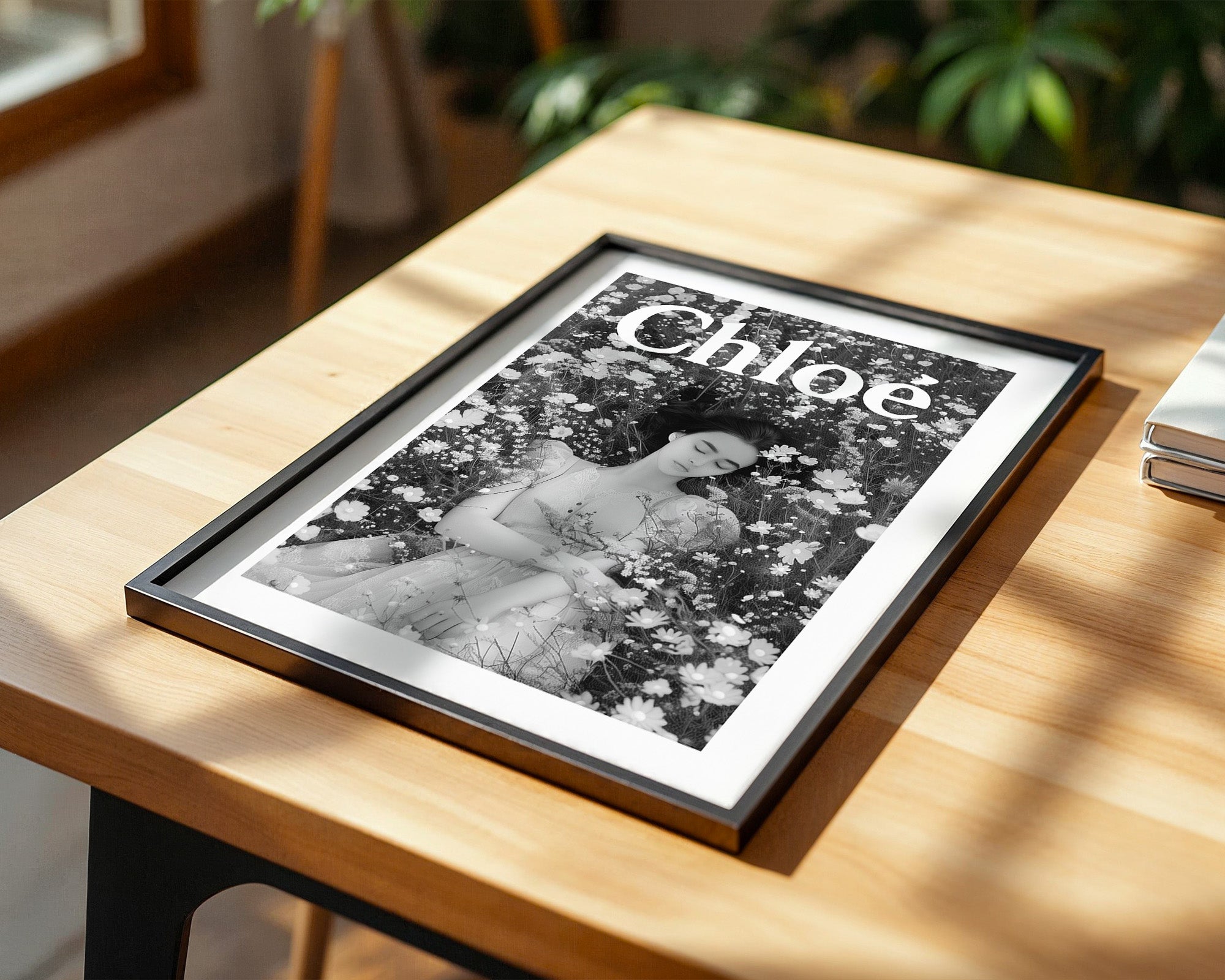 Blumenwiese Traum S/W