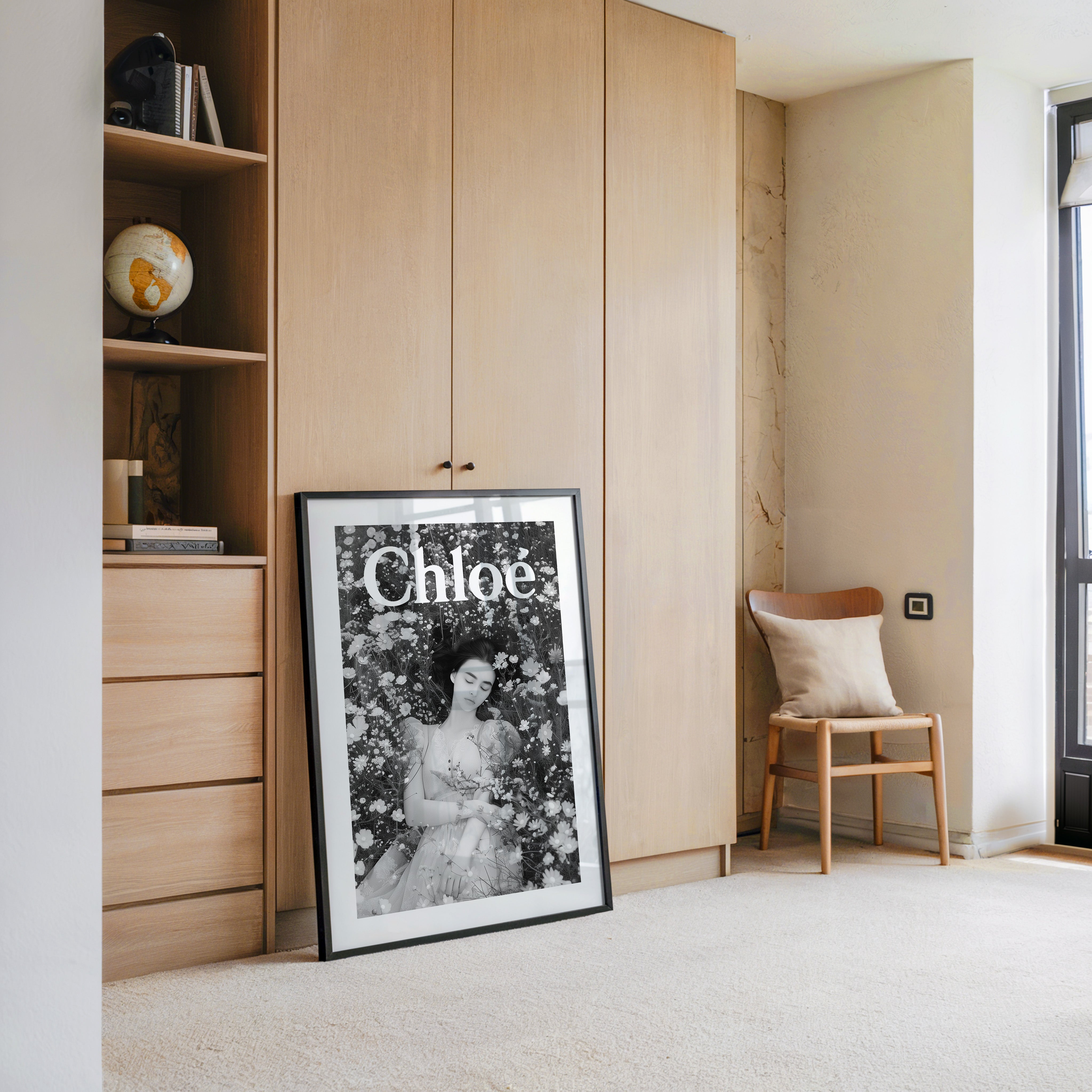 Blumenwiese Traum S/W