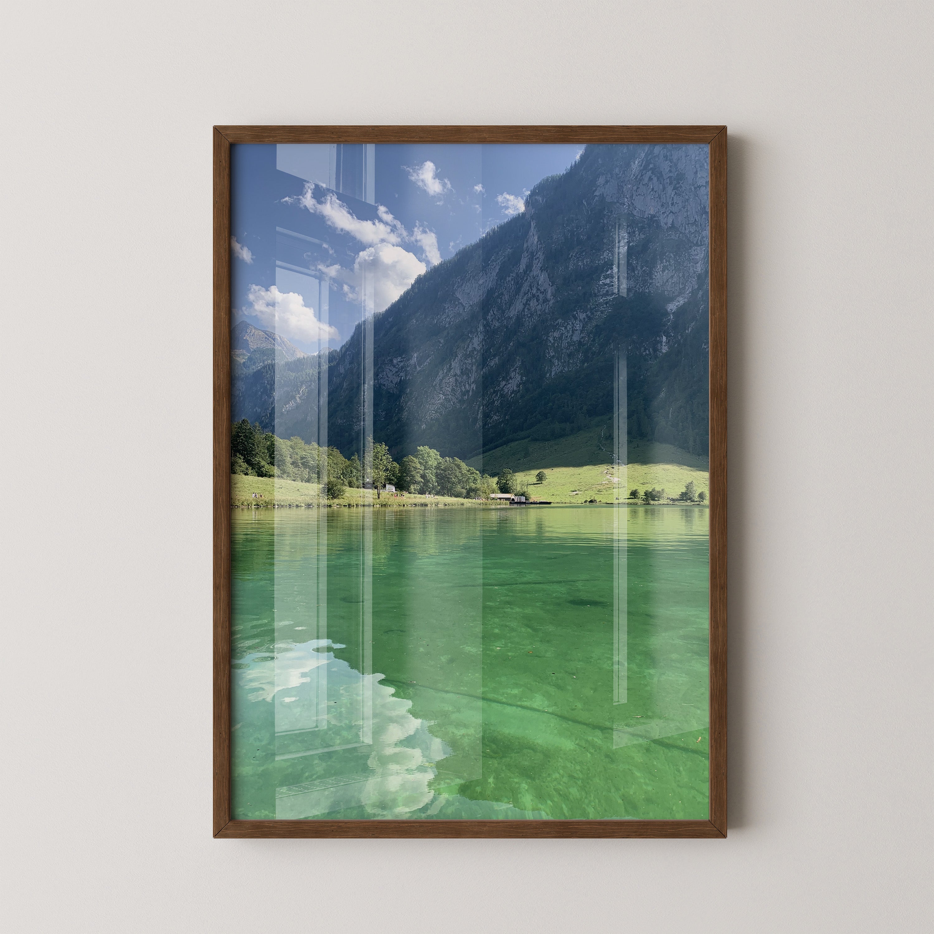 See Berge Spiegelung Klarheit