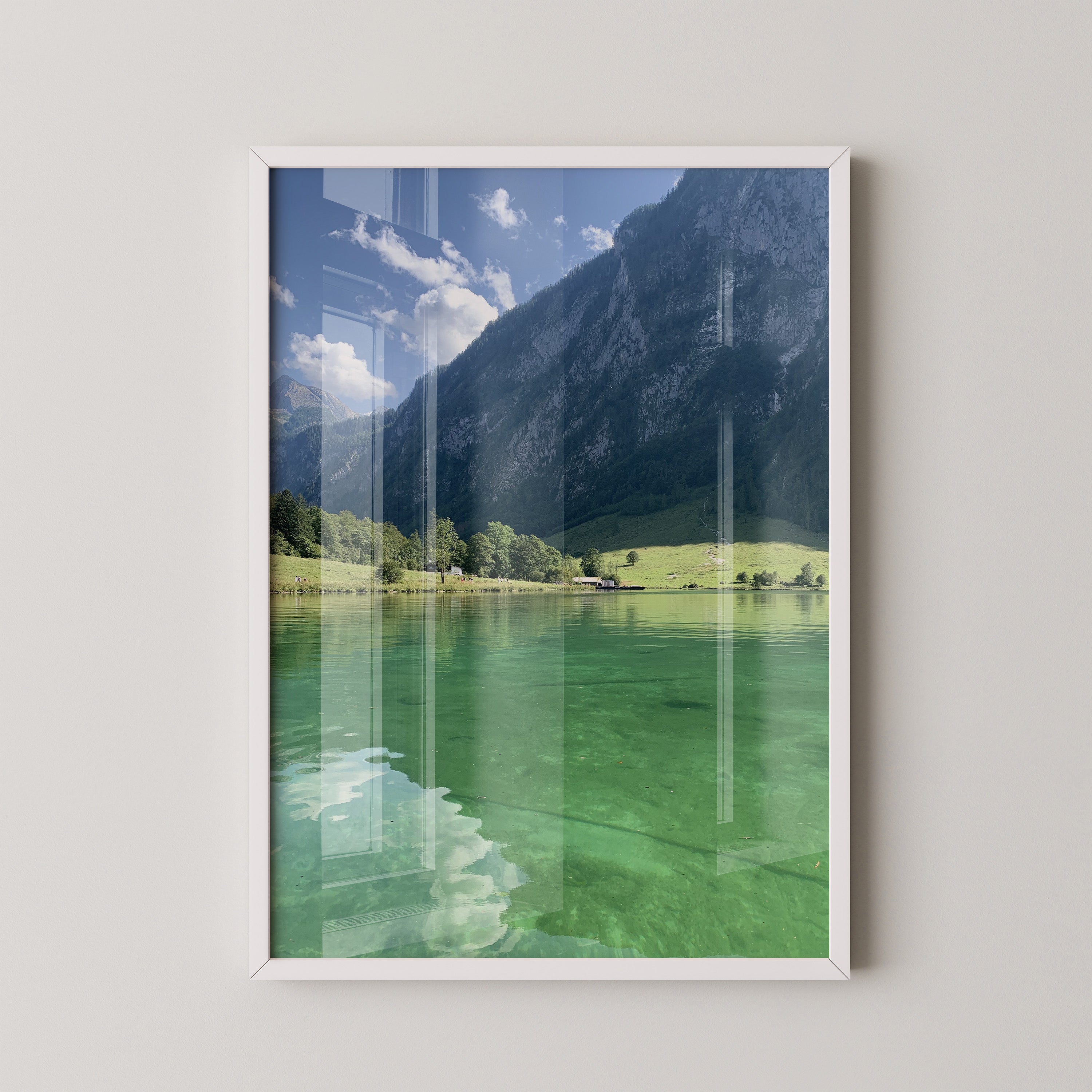 See Berge Spiegelung Klarheit