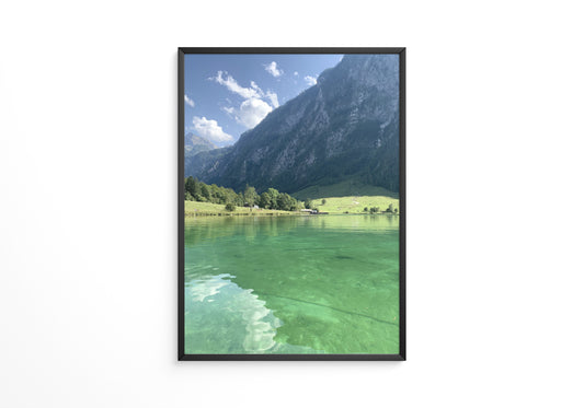 See Berge Spiegelung Klarheit