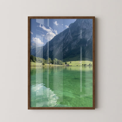 See Berge Spiegelung Klarheit