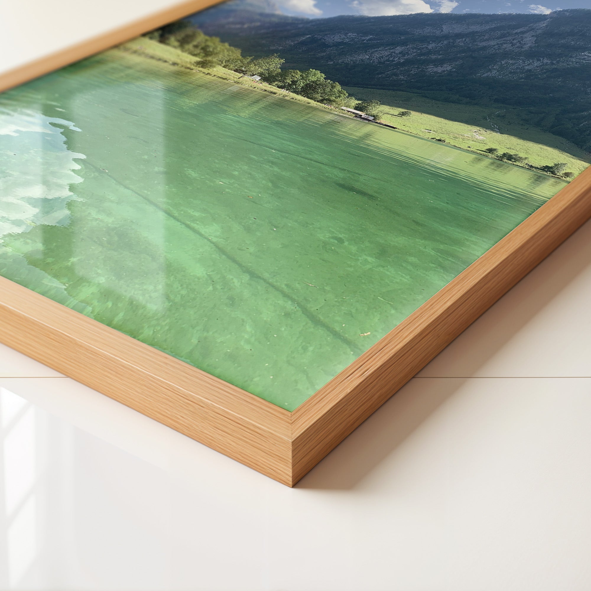 See Berge Spiegelung Klarheit