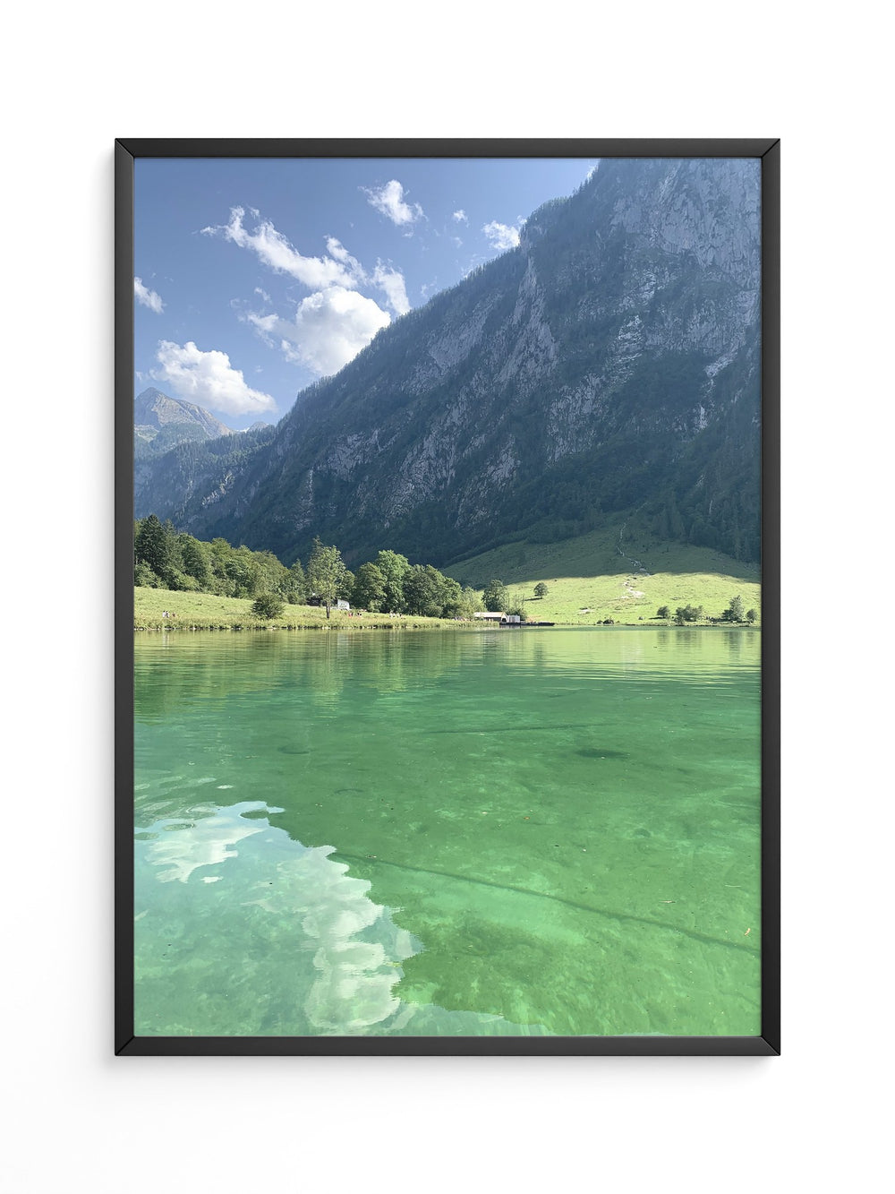 See Berge Spiegelung Klarheit