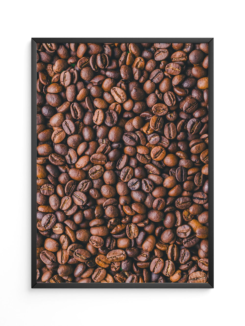 Kaffeebohnen Nahaufnahme