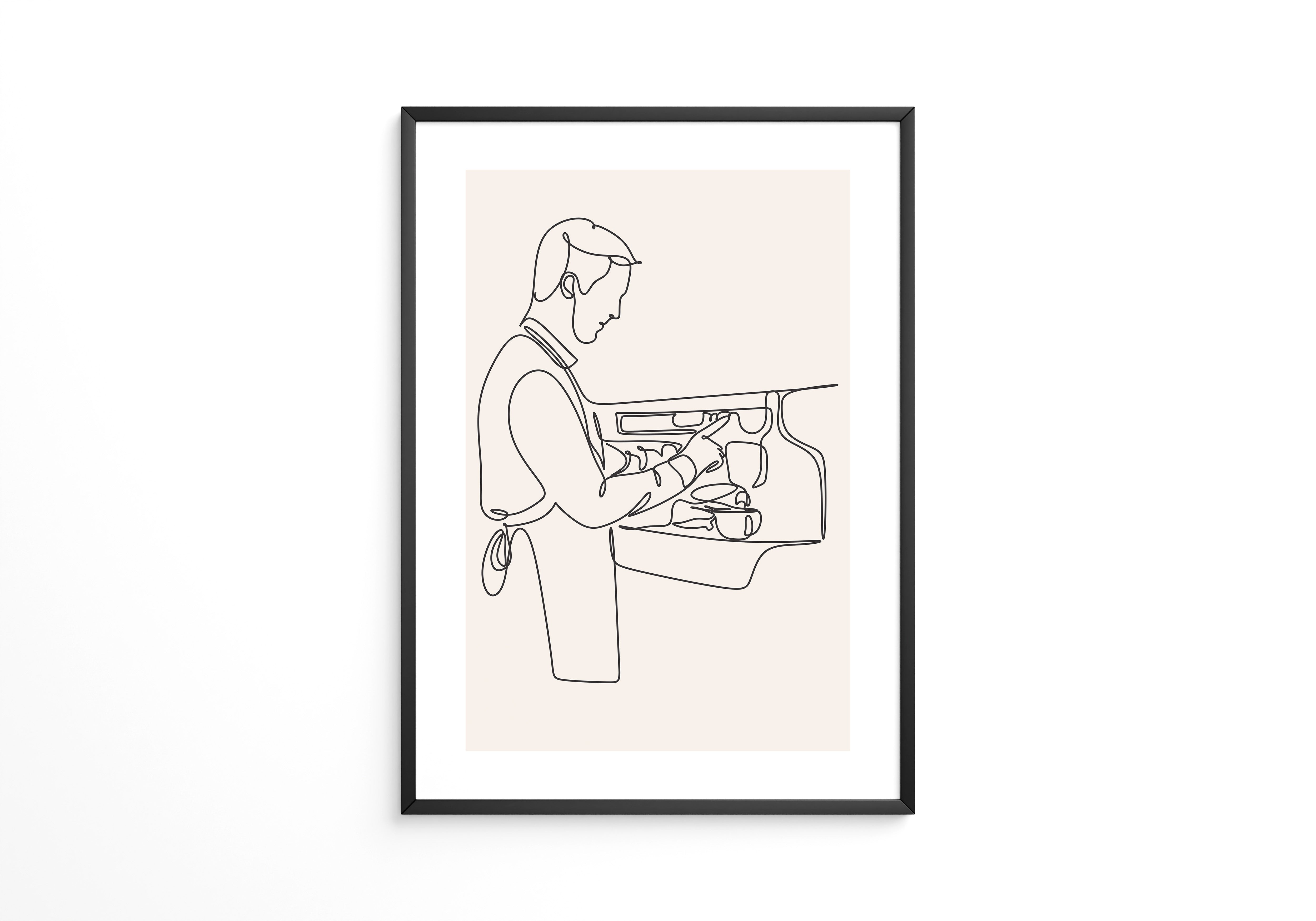 Barista Kontur elegant