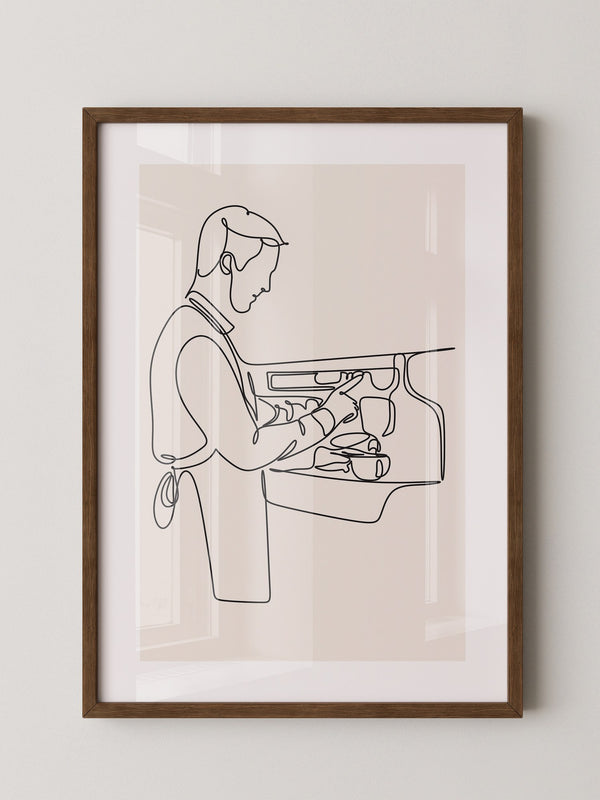 Barista Kontur elegant