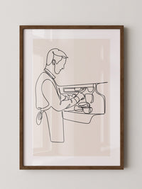 Barista Kontur elegant
