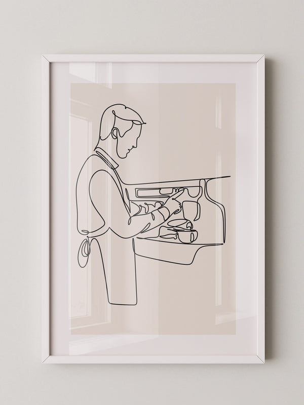 Barista Kontur elegant