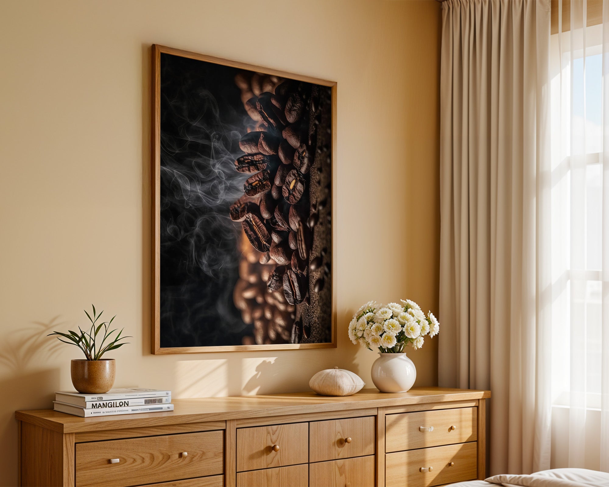 Kaffeebohnen Rauch​​