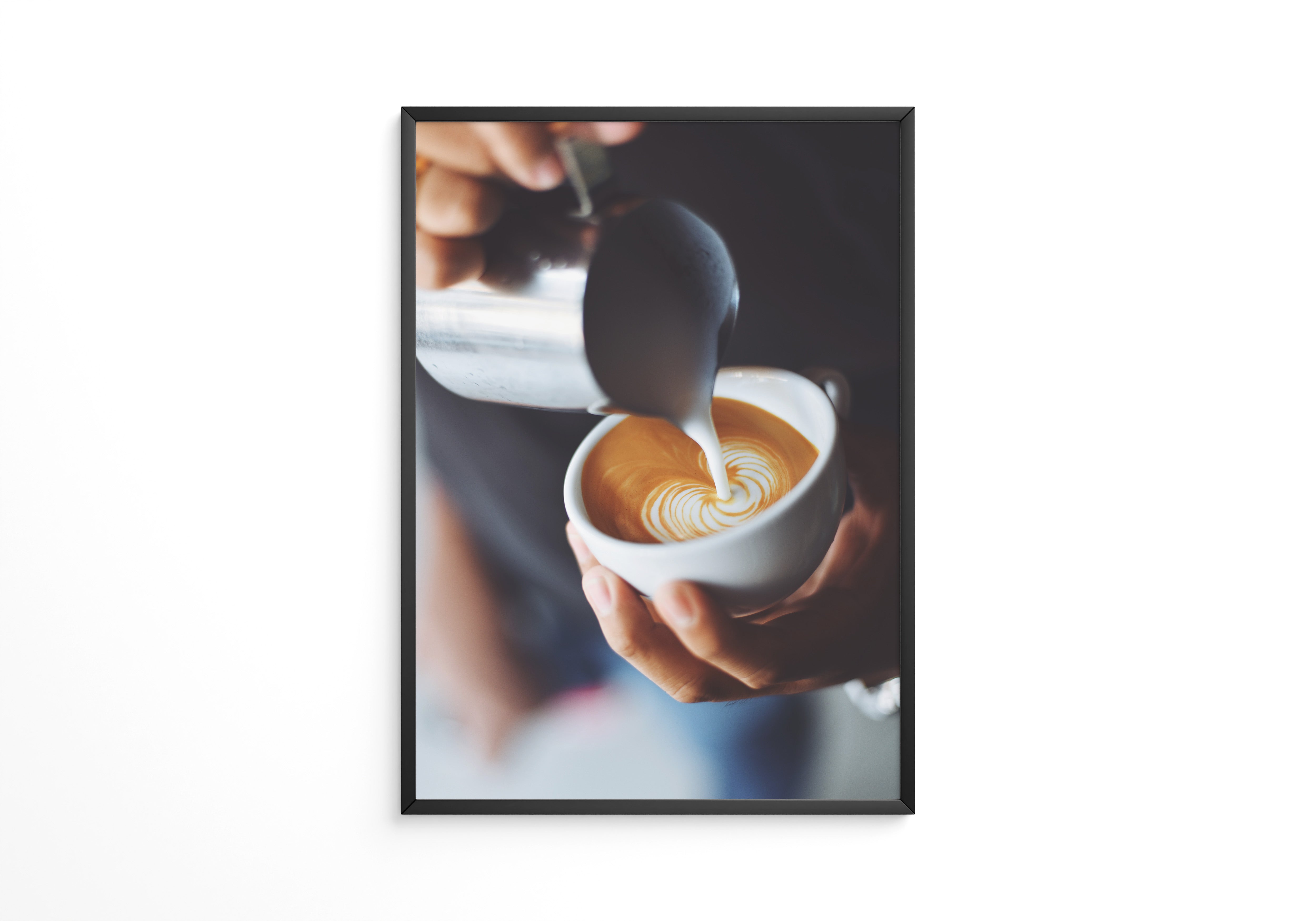 Latte Art Handwerk Dynamik