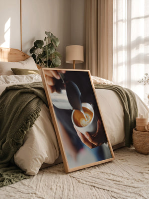 Latte Art Handwerk Dynamik