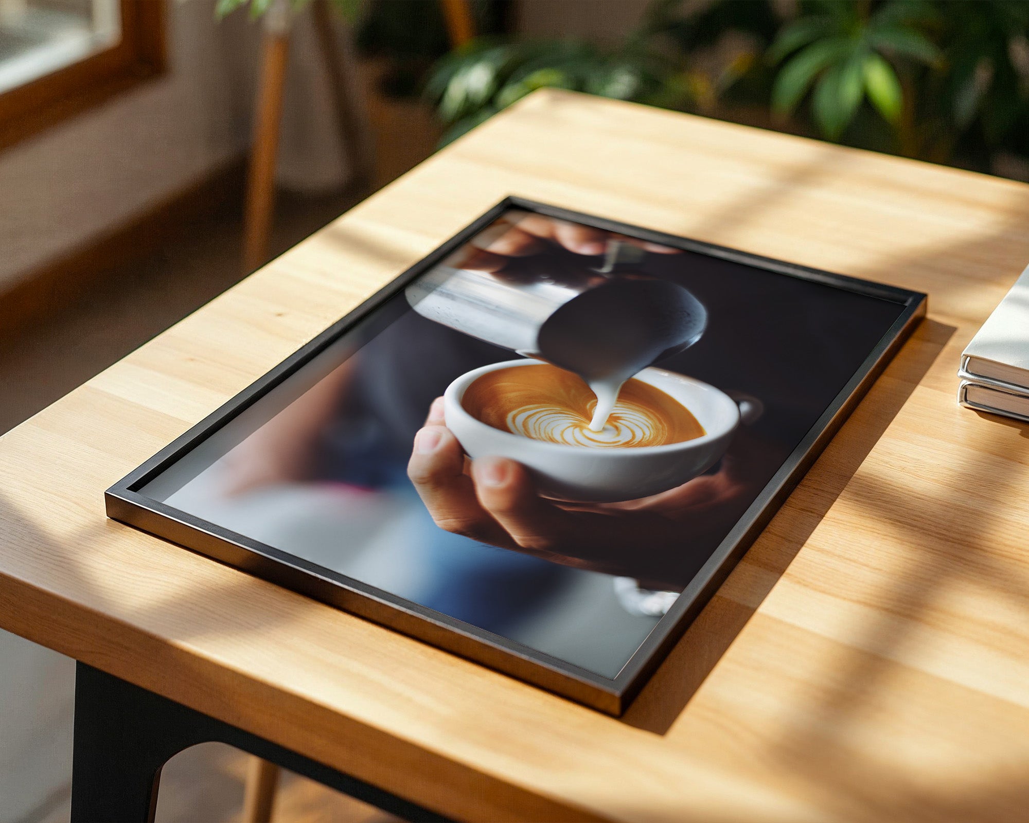 Latte Art Handwerk Dynamik